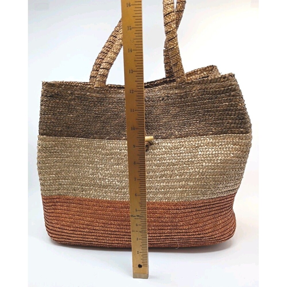 Woven Beach Tote Bag - Picture 8 of 9